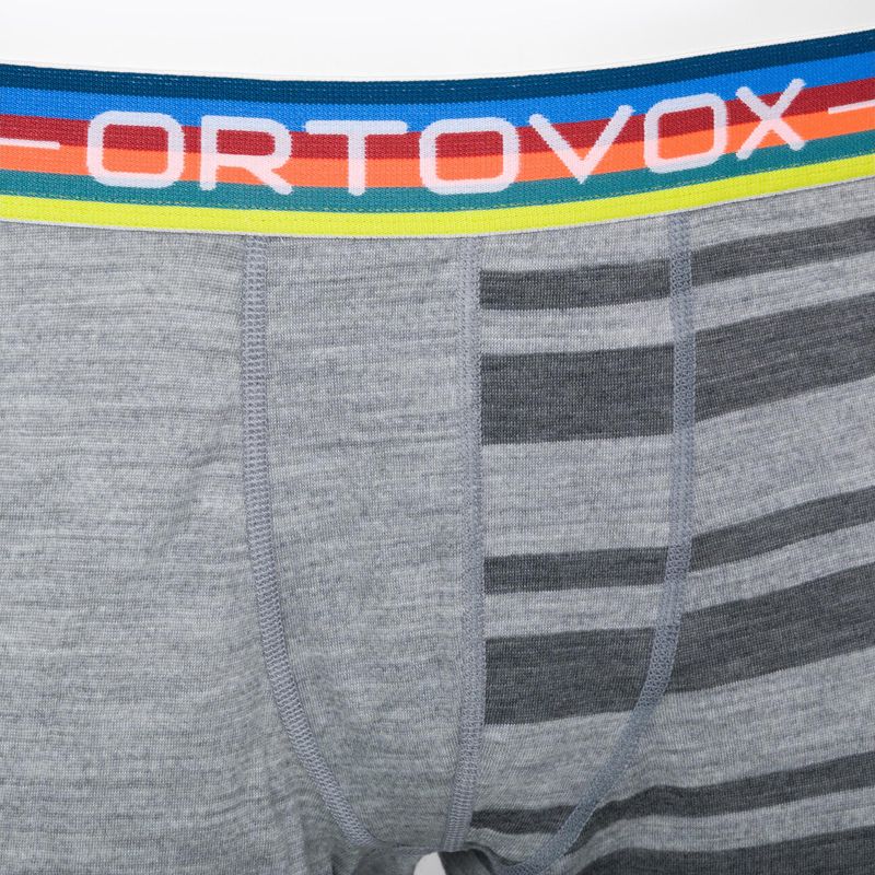Férfi thermo boxeralsó Ortovox 185 Rock'N'Wool szürke 8413200021 3