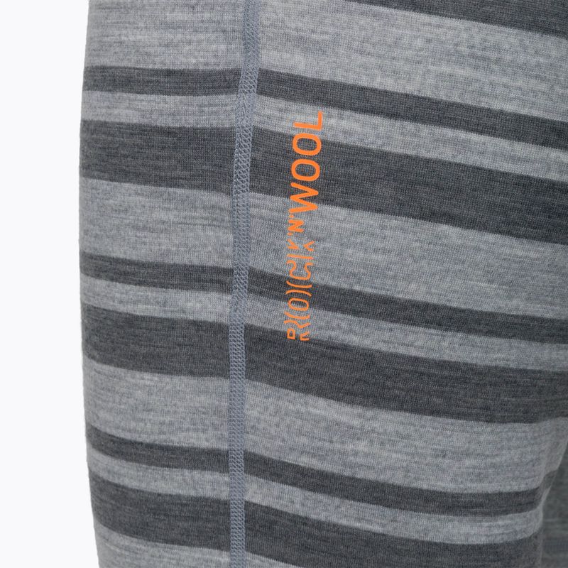 Férfi thermo boxeralsó Ortovox 185 Rock'N'Wool szürke 8413200021 4