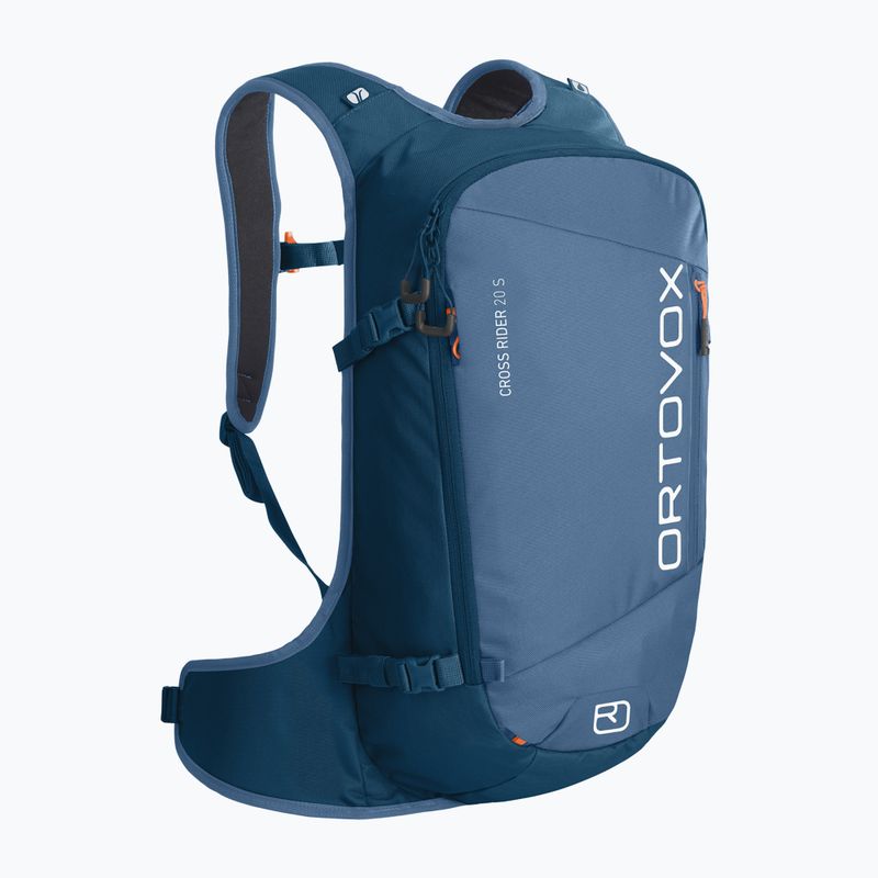 ORTOVOX Cross Rider 20 S síhátizsák benzinkék 5