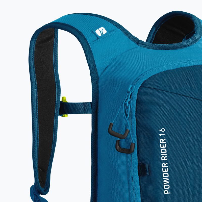 ORTOVOX Powder Rider 16 síhátizsák örökség kék 6