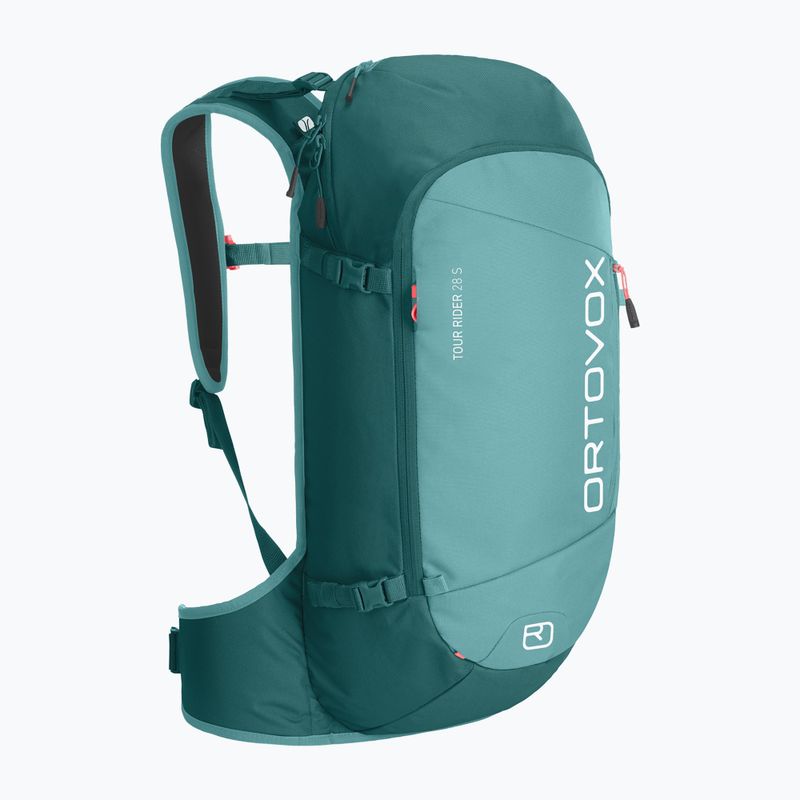 ORTOVOX Tour Rider 28 S síhátizsák csendes-óceáni zöld 6