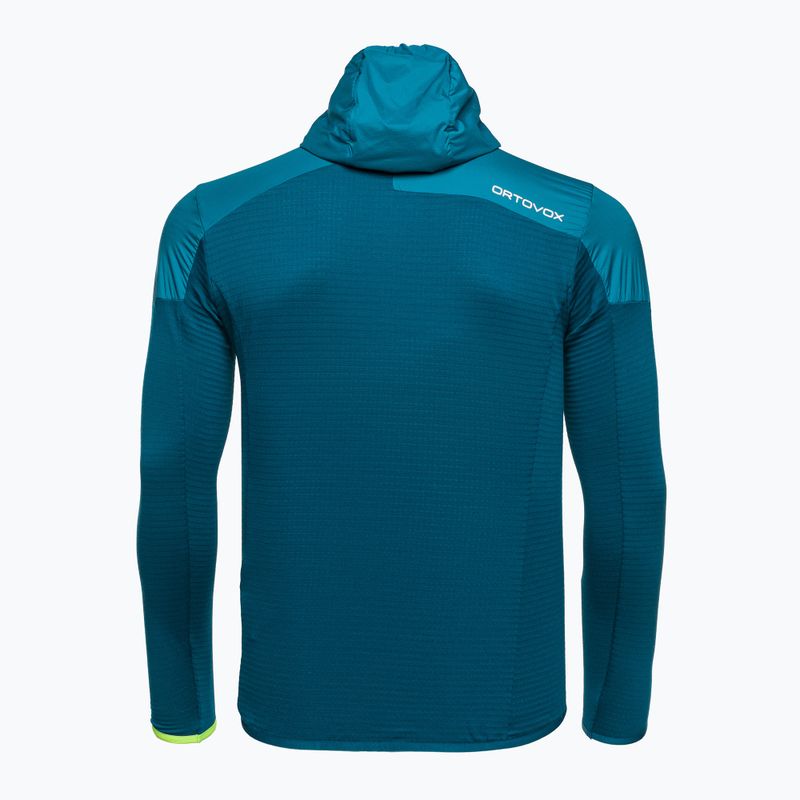 Férfi trekking pulóver Ortovox Ladiz Hybrid tengerészkék 86949 2