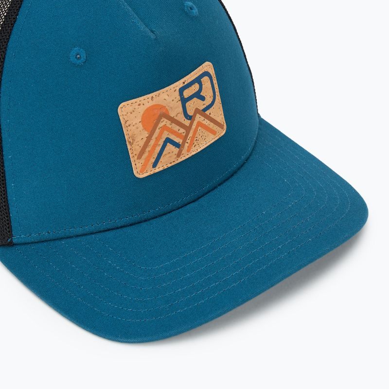 Férfi Ortovox Corky Trucker baseball sapka dark pacific 3