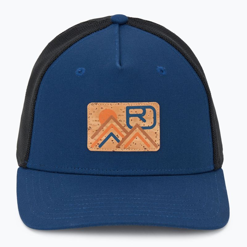 Férfi Ortovox Corky Trucker baseball sapka petrolkék 2