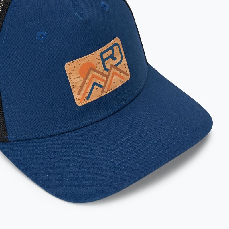 Férfi Ortovox Corky Trucker baseball sapka petrolkék 3