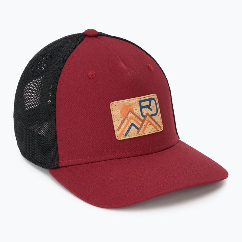 Férfi Ortovox Corky Trucker baseball sapka winetasting