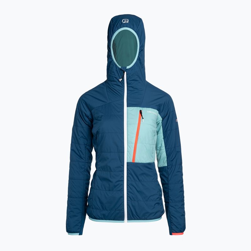 Női ORTOVOX Swisswool Piz Duan hibrid dzseki kék 6122700037