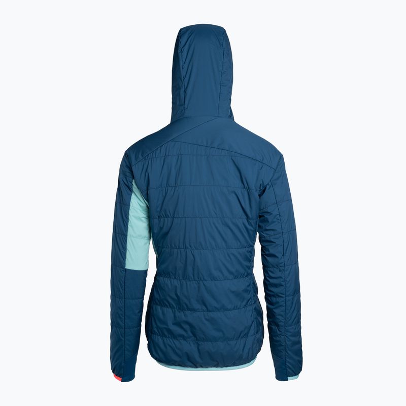 Női ORTOVOX Swisswool Piz Duan hibrid dzseki kék 6122700037 2