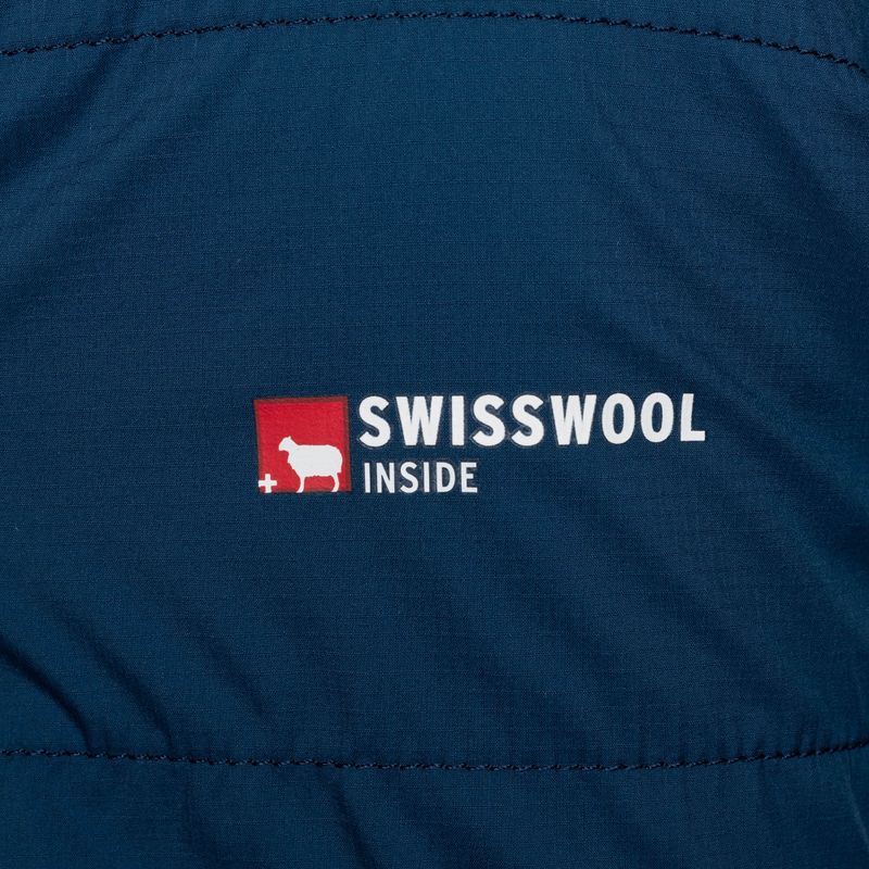 Női ORTOVOX Swisswool Piz Duan hibrid dzseki kék 6122700037 4