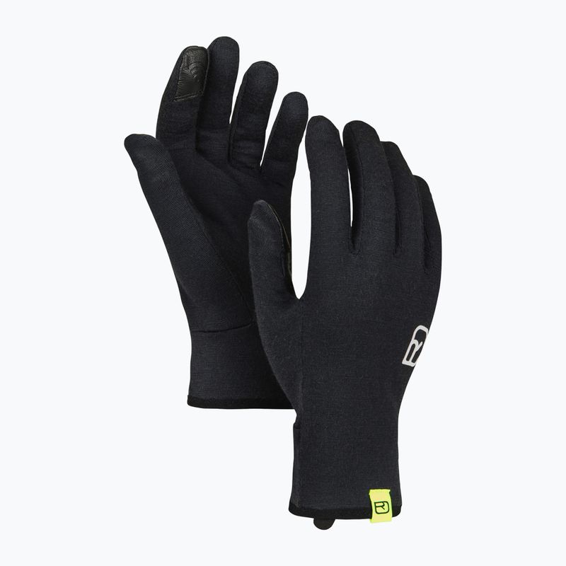 Férfi síkesztyű ORTOVOX 185 Rock'N'Wool black raven