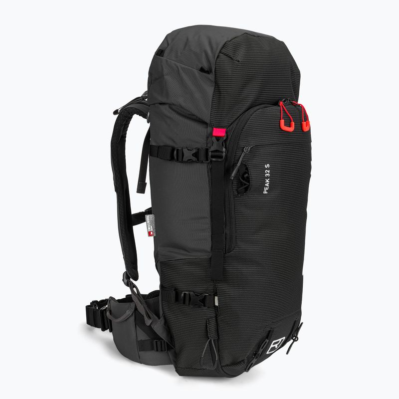 ORTOVOX Peak 32 S túra hátizsák fekete 4625700001 3