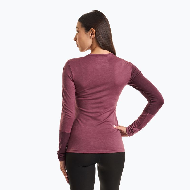 Női termoaktív pulóver ORTOVOX 185 Rock'N'Wool mountain rose 2