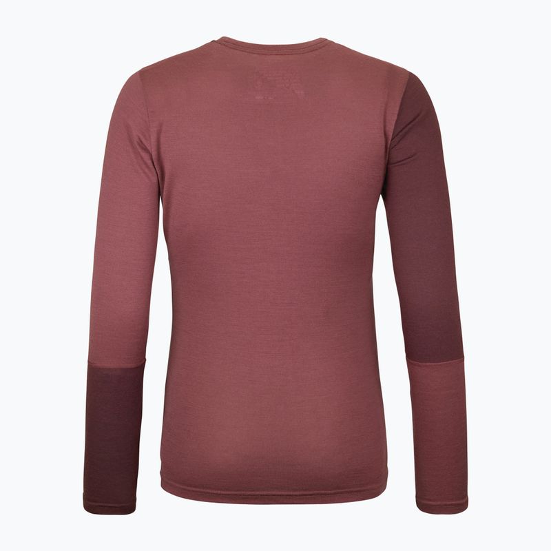 Női termoaktív pulóver ORTOVOX 185 Rock'N'Wool mountain rose 6