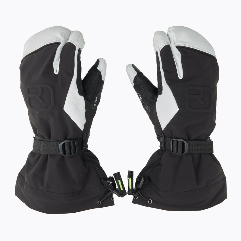 Férfi síkesztyű ORTOVOX Merino Freeride 3 Finger black 3