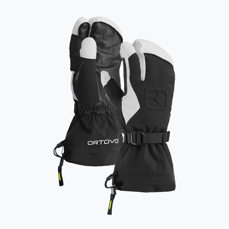 Férfi síkesztyű ORTOVOX Merino Freeride 3 Finger black 7