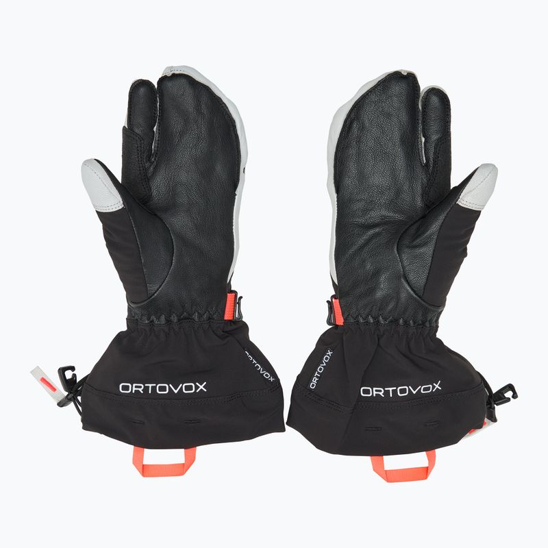 Női síkesztyű ORTOVOX Merino Freeride 3 Finger black raven 2