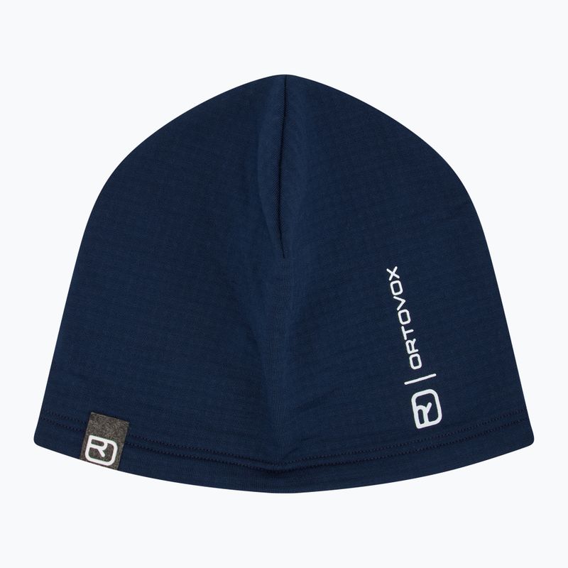 Téli sapka ORTOVOX Fleece Grid deep ocean