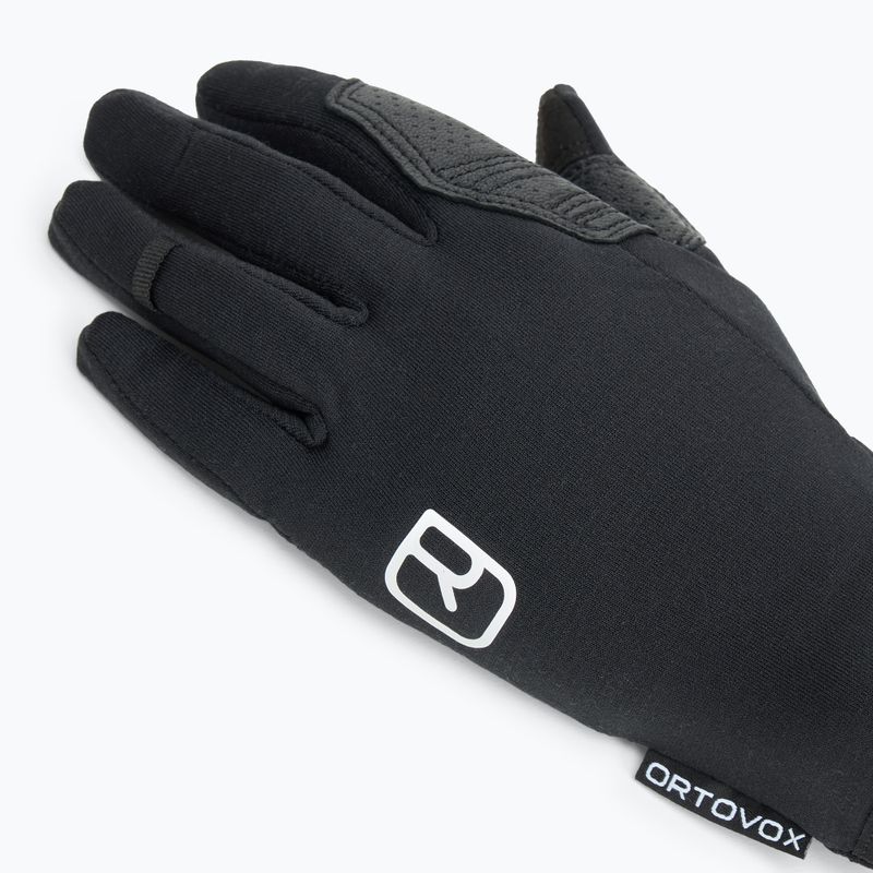 Férfi sítúra kesztyű ORTOVOX Fleece Light black raven 5