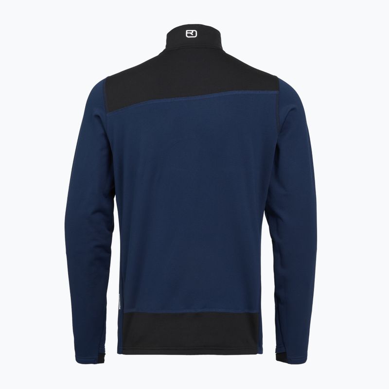 Férfi ORTOVOX Fleece Light mély óceán melegítőfelső 2