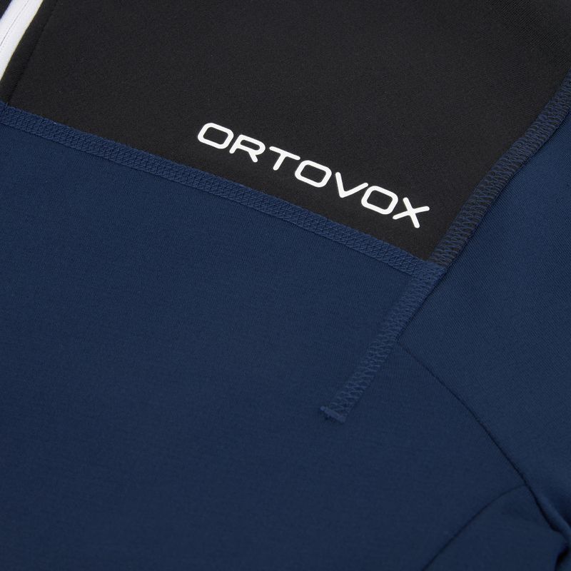 Férfi ORTOVOX Fleece Light mély óceán melegítőfelső 3