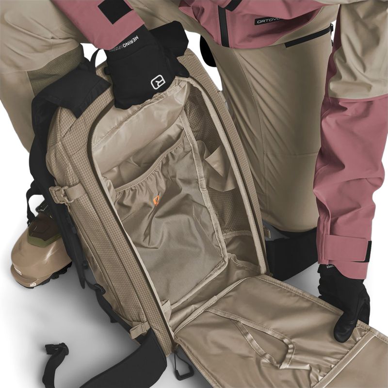 Női sítúra hátizsák ORTOVOX Switchback 25 l S dark linen 8