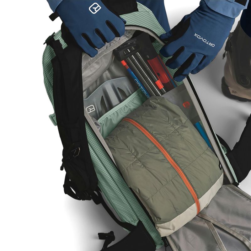 Skitúra hátizsák ORTOVOX Switchback 27 l green acid 8