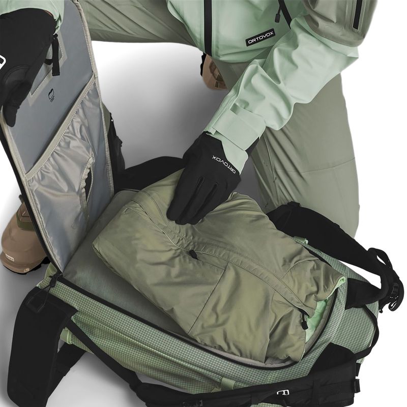 Skitúra hátizsák ORTOVOX Switchback 30 l S green acid 9