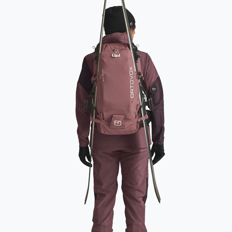 Skitúra hátizsák ORTOVOX Venet Tour 28 l dusk rose 7