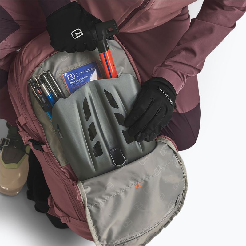 Skitúra hátizsák ORTOVOX Venet Tour 28 l dusk rose 12