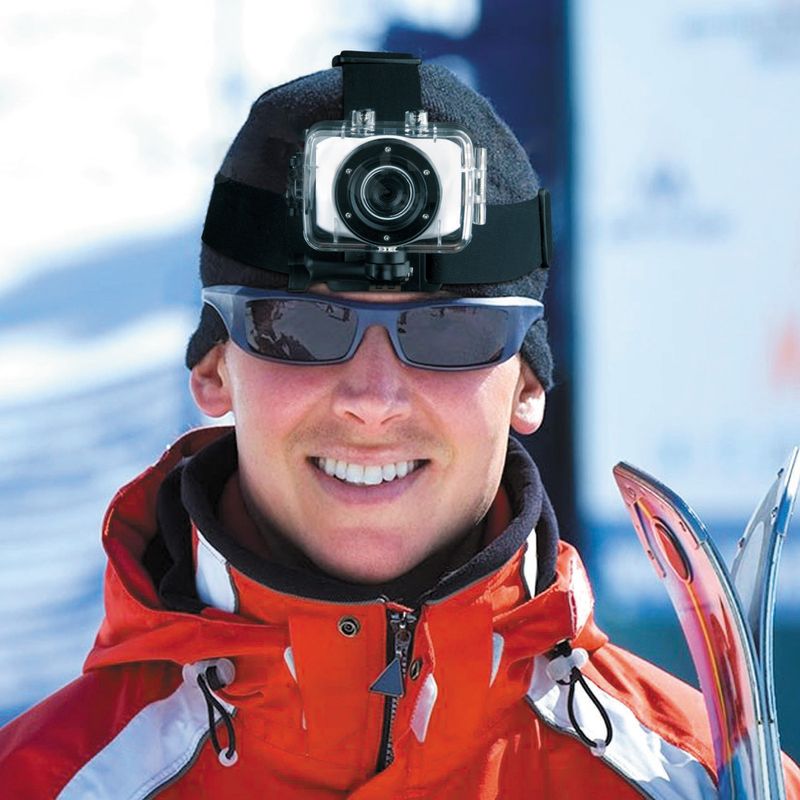 GoXtreme Head-Strap-Mount kameratartó fekete 55235 3