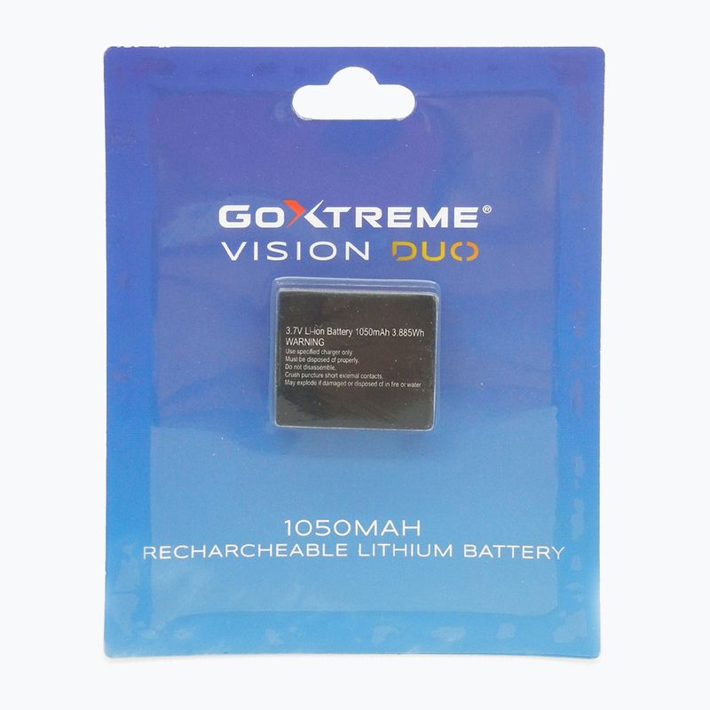 GoXtreme lítium akkumulátor Vision DUO kamera fekete 01477 2