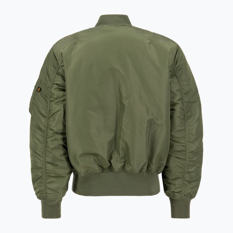 Alpha Industries MA-1 Heritage zsályazöld férfi kabát 2