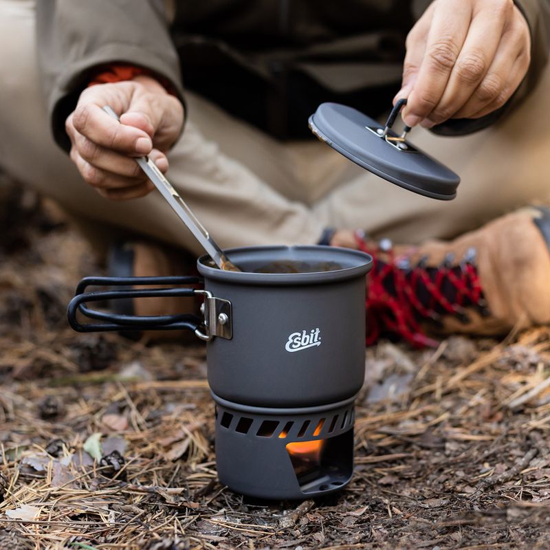 Esbit Cookset For Solid Fuel alumínium főzőkészlet 5