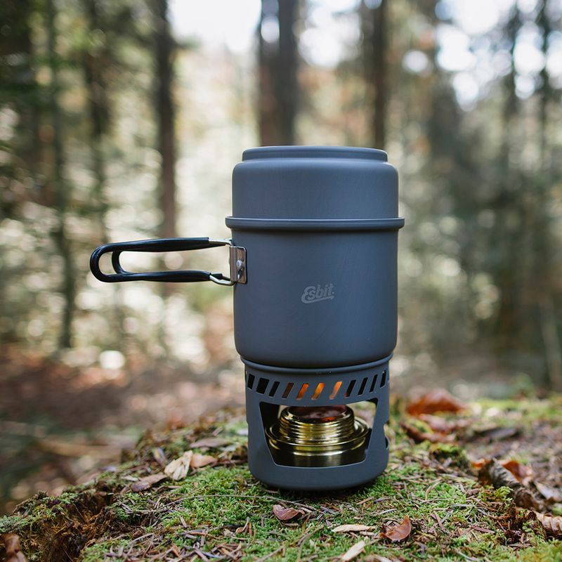 Esbit Cookset With Alcohol Burner alumínium Turisztikai tűzhely 5