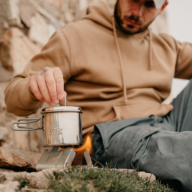 Turista edény Esbit Stainless Steel Pot 625 ml stainless steel 7