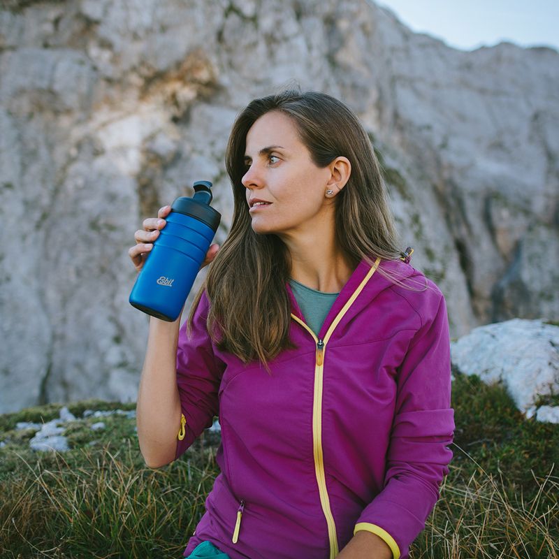 Thermo bögre Esbit Majoris Stainless Steel Thermo Mug With Flip Top 450 ml polar blue 7