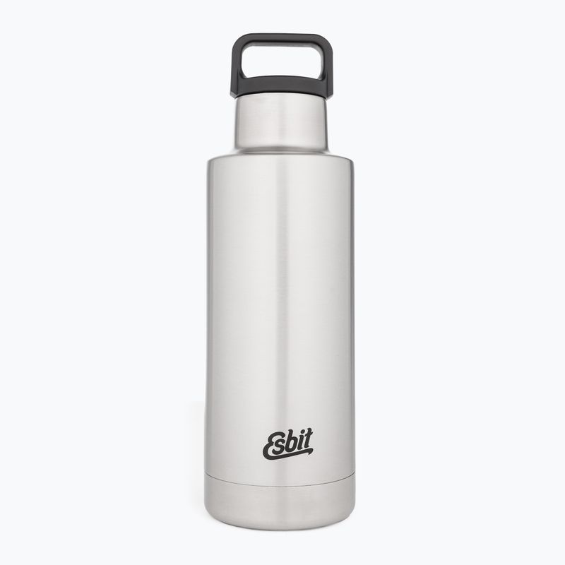 termikus palack Esbit Sculptor Stainless Steel Insulated Bottle "Standard Mouth" 750 ml stainless steel/matt