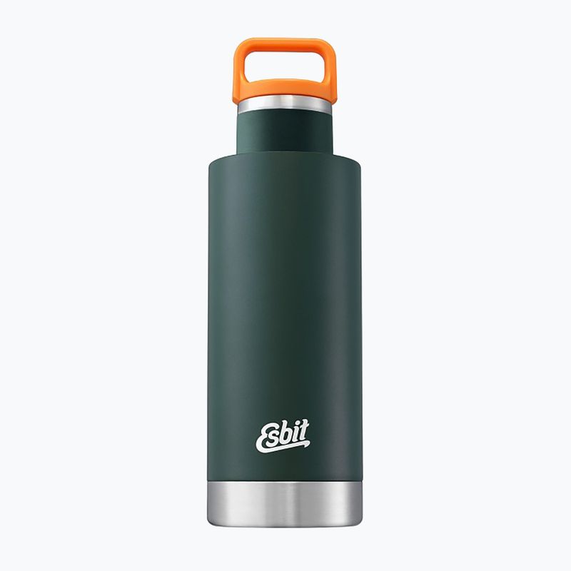 termikus palack Esbit Sculptor Stainless Steel Insulated Bottle "Standard Mouth" 1000 ml forest green