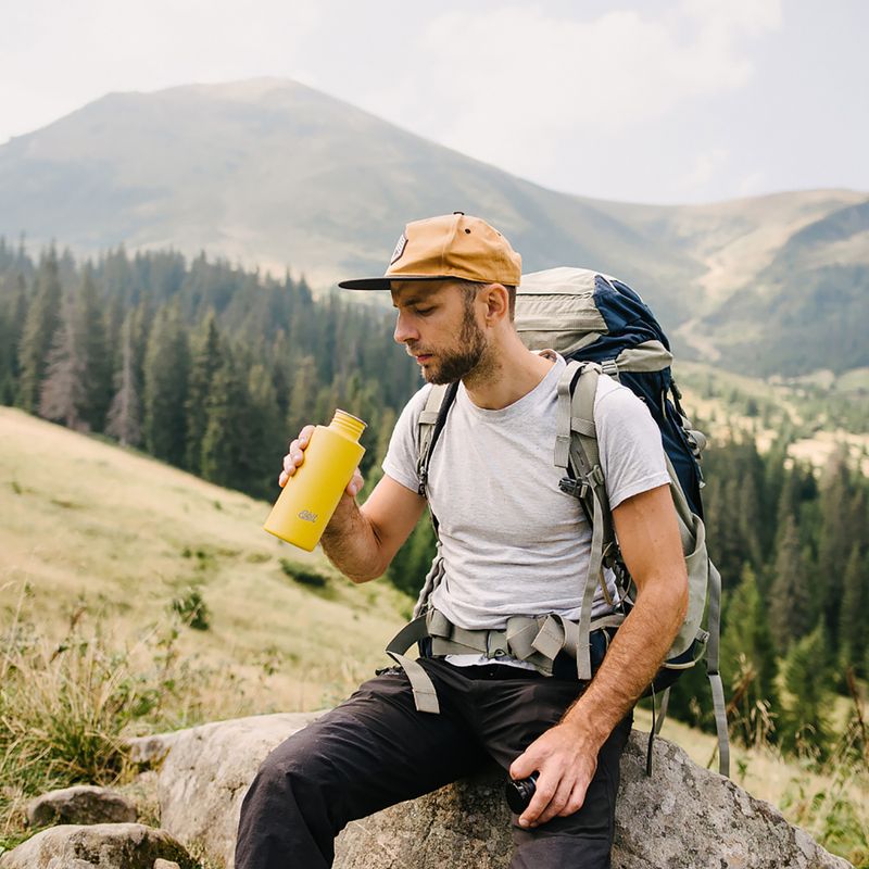 Túrapalack Esbit Sculptor Stainless Steel Drinking Bottle 750 ml sunshine yellow 6