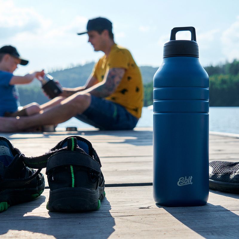 Túrapalack Esbit Majoris Stainless Steel Drinking Bottle 1000 ml polar blue 6