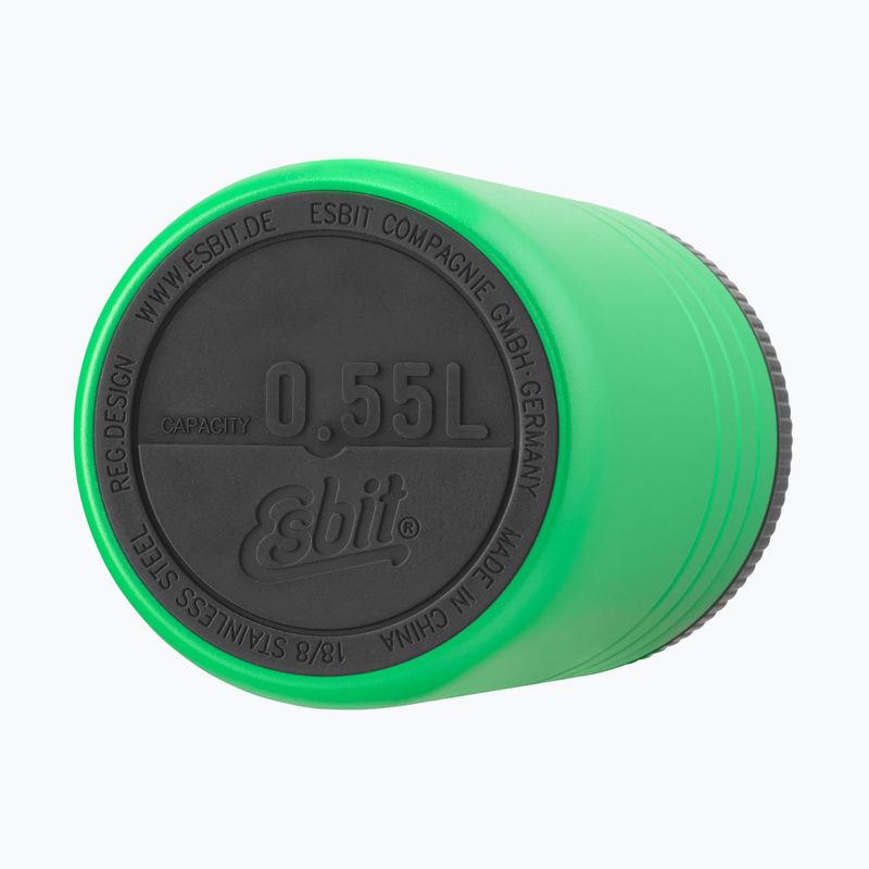 Esbit Majoris Stainless Steel Food Jug 550 ml apple green ebéd termosz 4