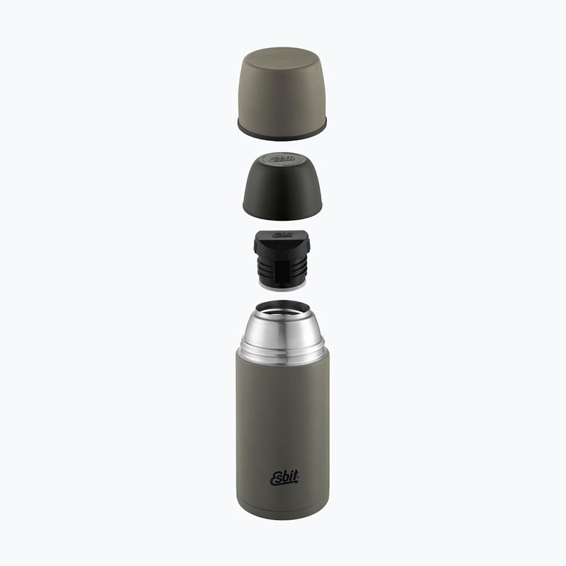 Esbit Stainless Steel Vacuum Flask 500 ml olive green termosz 5