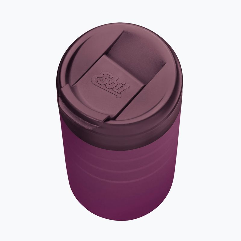 Termobögre Esbit Majoris Stainless Steel Thermo Mug With Flip Top 450 ml berry 2
