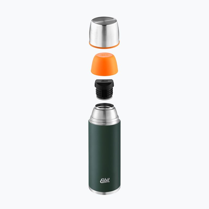 Esbit Stainless Steel Vacuum Flask 1000 ml forest green termosz 2