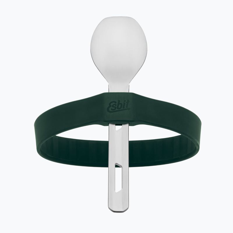 Ételtermosz evőeszközökkel Esbit Stainless Steel Food Jug 500 ml forest green 5