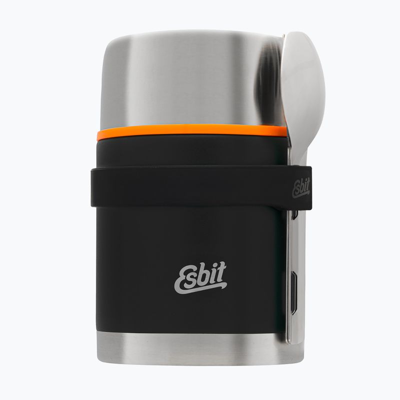 Ételtermosz evőeszközökkel Esbit Stainless Steel Food Jug 750 ml black 2