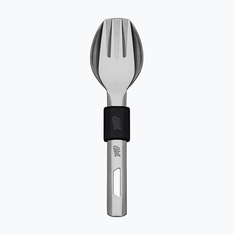 Ételtermosz evőeszközökkel Esbit Stainless Steel Food Jug 750 ml black 8