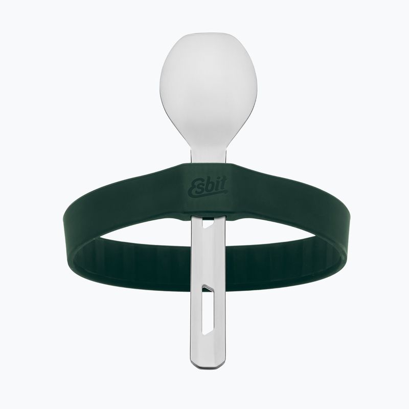 Ételtermosz evőeszközökkel Esbit Stainless Steel Food Jug 750 ml forest green 7