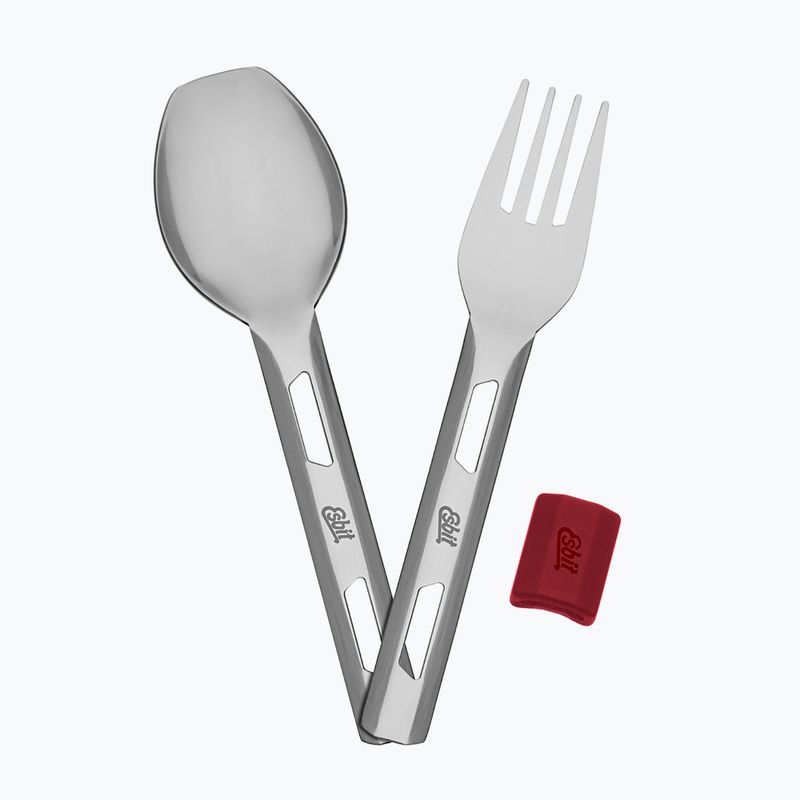 Evőeszközök Esbit Food Jug Silicone Band burgundy 4