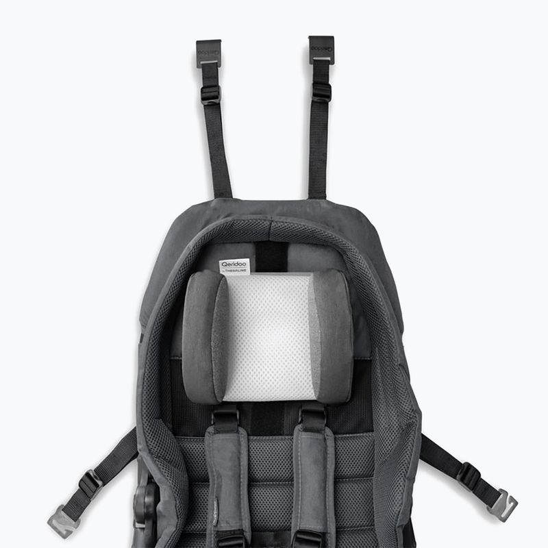 Ülés a kerékpár utánfutóhoz Qeridoo Baby Hammock LTD grey 3